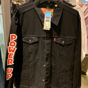 Levi & super Mario black jacket